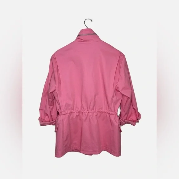 Alice & Olivia Pink Cargo Jacket - Sample Sale - NWOT - size Medium - Barbiecore - Picture 3 of 12